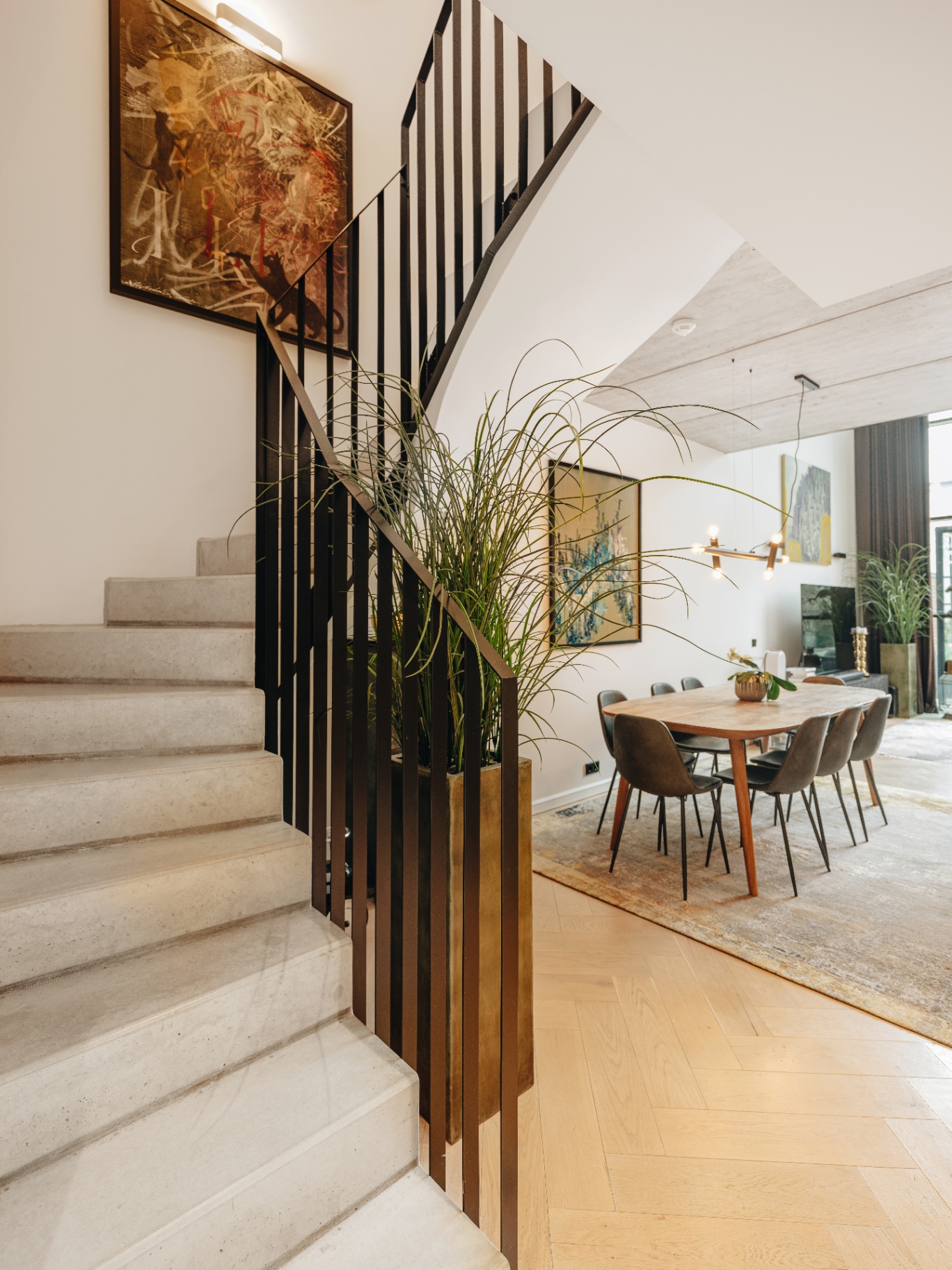 Stairwell & Dining